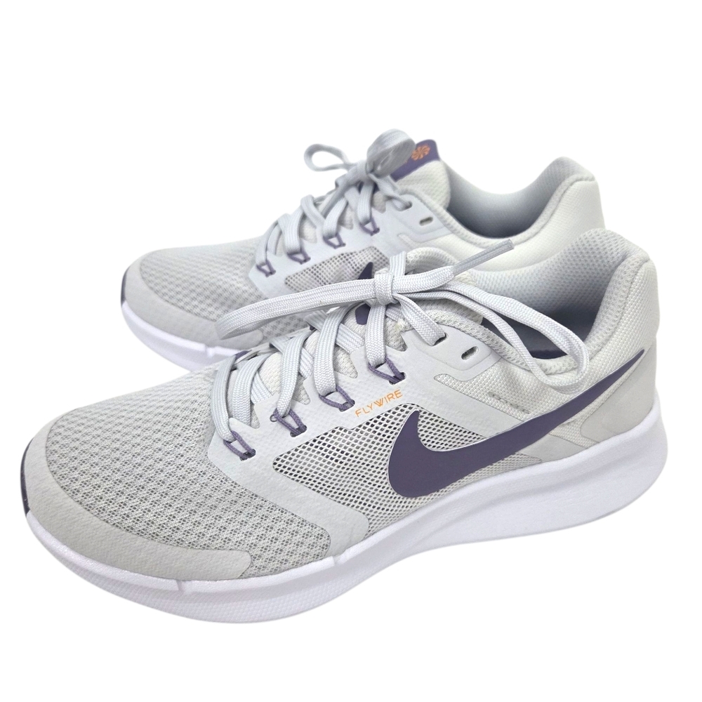 Nike W Run Swift 3 Womens 5.5 Running Shoes Sneakers White Purple Run Training
